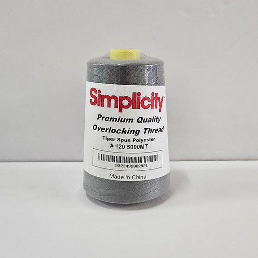 Overlocking Thread - 5000mt - Dark Grey 339