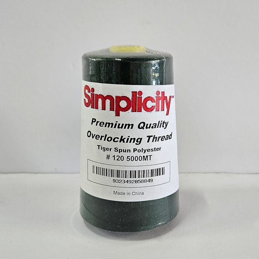 Overlocking Thread - 5000mt - Forest Green 225