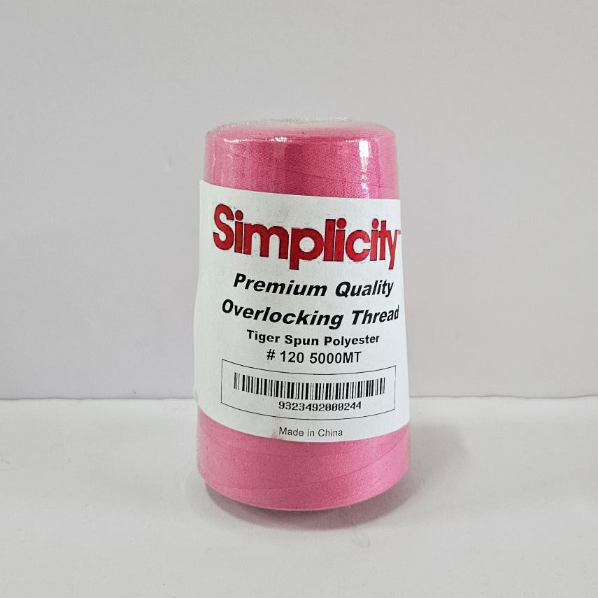 Overlocking Thread - 5000mt - Pink 165