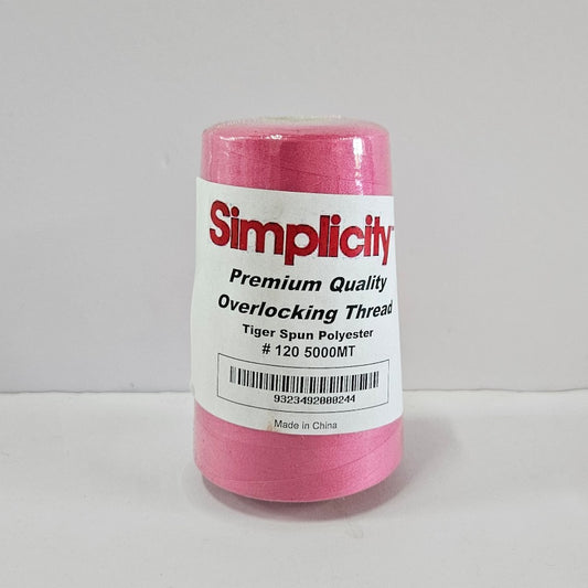 Overlocking Thread - 5000mt - Pink 165