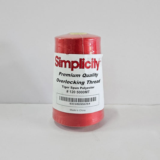 Overlocking Thread - 5000mt - Red 112