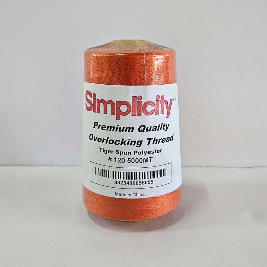 Overlocking Thread - 5000mt - Tangerine 148