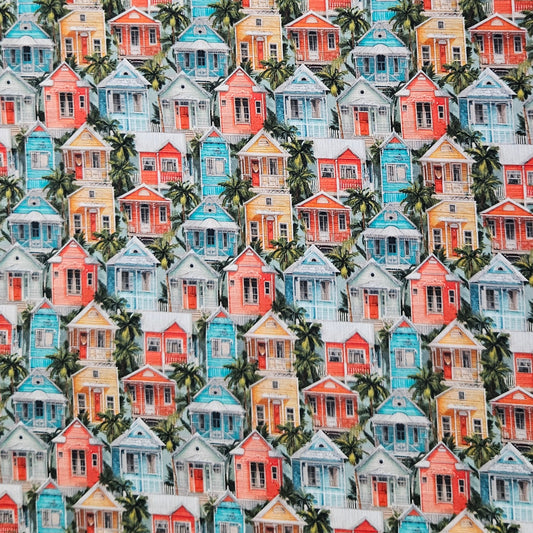 Palm Trees amongst Houses