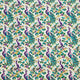 Peacocks - Purple on White 7821