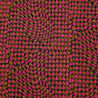 KNIT - Pink Tan Abstract
