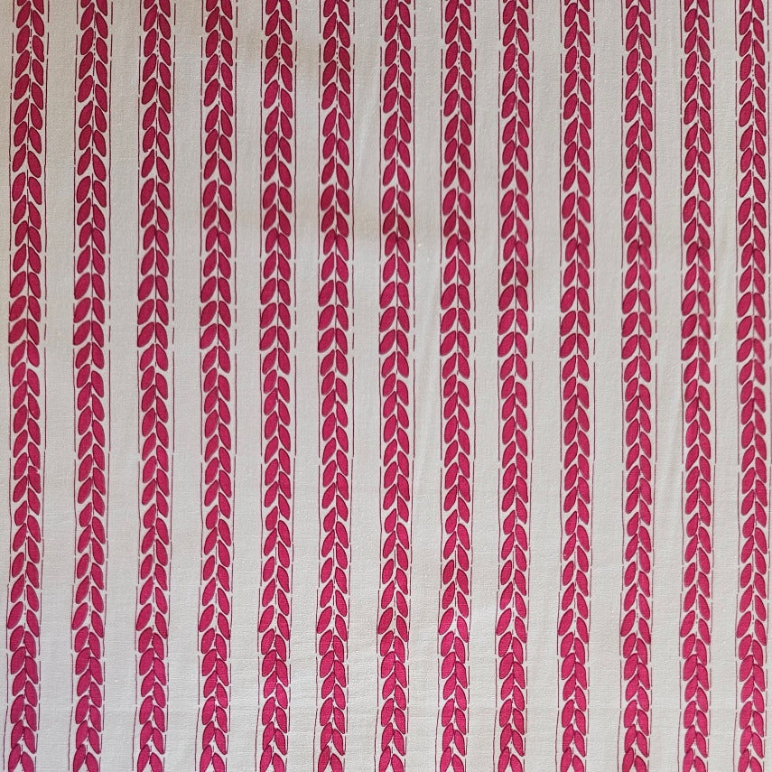 Pink Vine Stripes