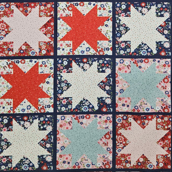 compare product Hip Hip Hooray Liberty - Star Quilt Design