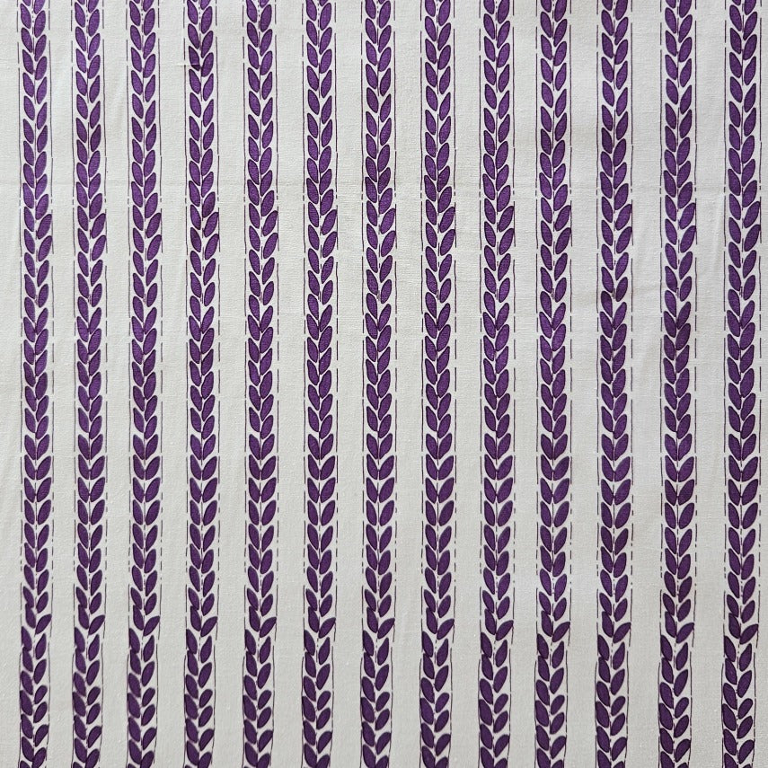 Purple Vine Stripes