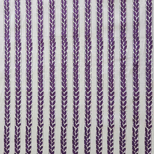 Purple Vine Stripes