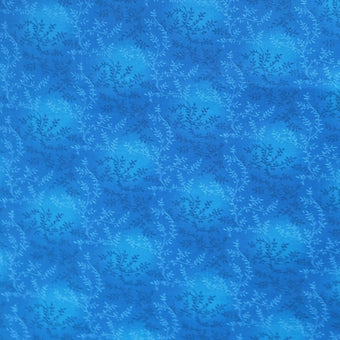 compare product Quilt Backing - Vine - Royal