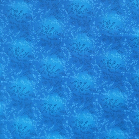 Quilt Backing - Vine - Royal