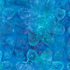 Batik Quilt Backing - 2181 Large Mandalas Blue