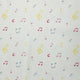 Rainbow Notes - White Pastel