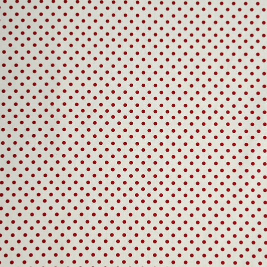Red Spots on White
