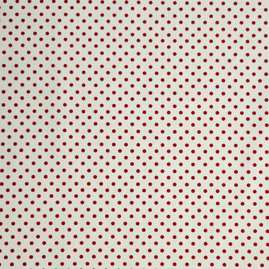 Red Spots on White