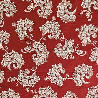 compare product Emma - Floral Swirls on Red