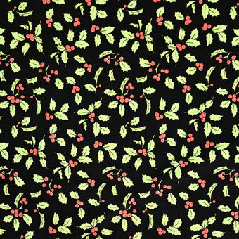 compare product Christmas - Holly on Black