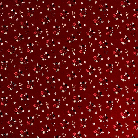 Red White and True - Florals Red