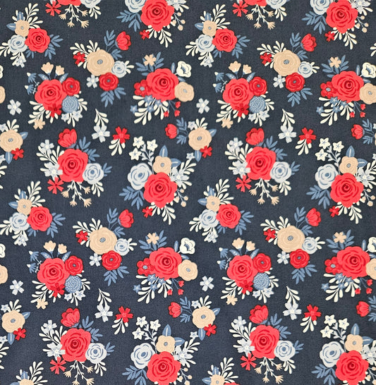 Red White and True - In Florals