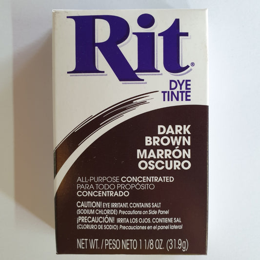 Rit Powder Dye - Dark Brown