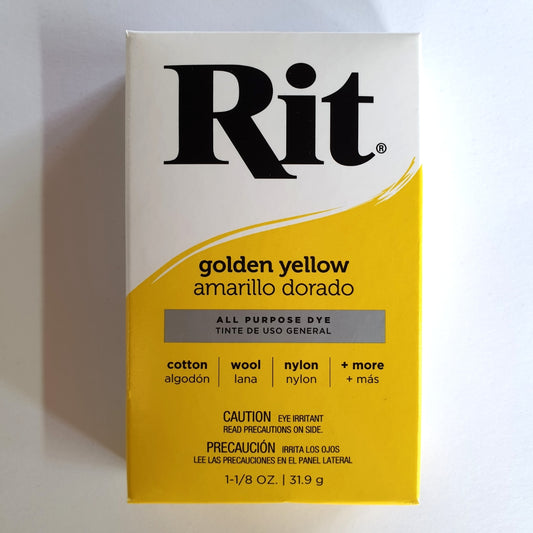 Rit Powder Dye - Golden Yellow