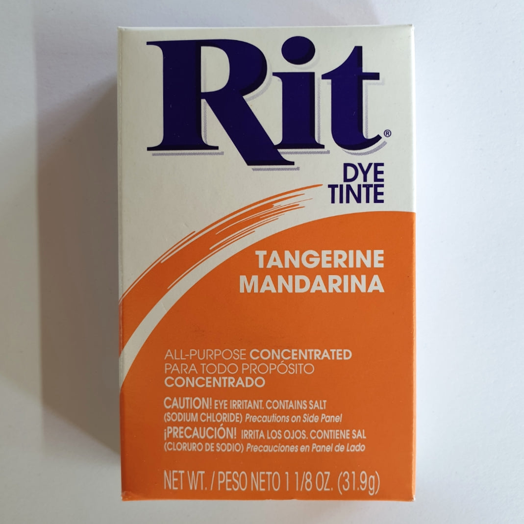 Rit Powder Dye - Tangerine Mandarina