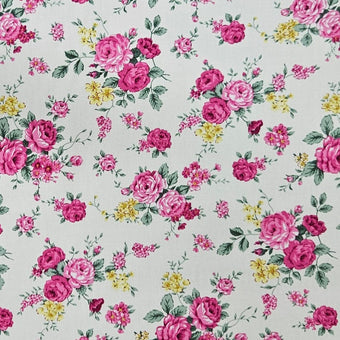 compare product Rose Bunches - Pink on White