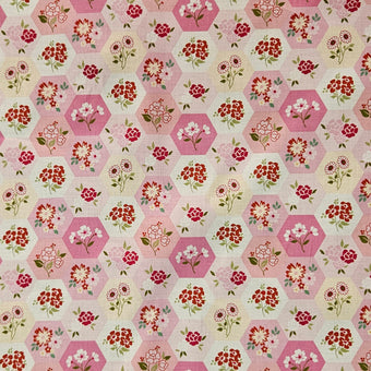 compare product Rosy Cheeks - Hexagon Florals Pink