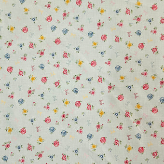 compare product Rosy Cheeks - Mini Florals on Blue