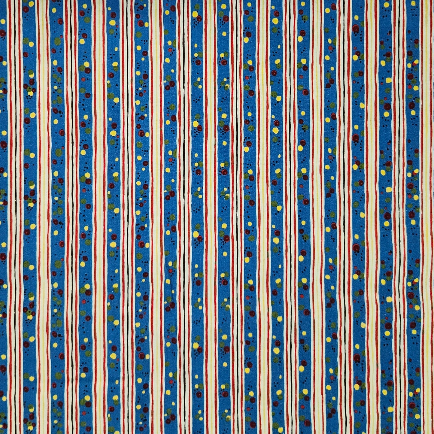 Round Up - Blue Spots and Stripes
