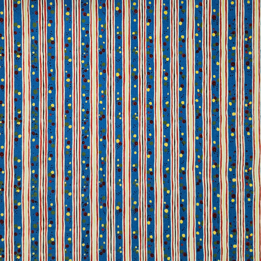 Round Up - Blue Spots and Stripes