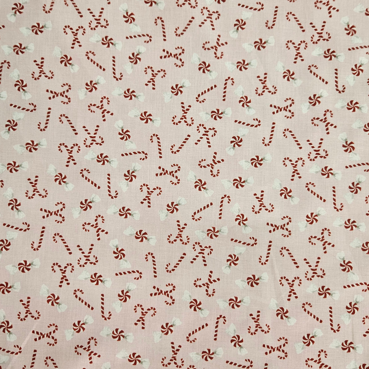 Candy Canes on Pink
