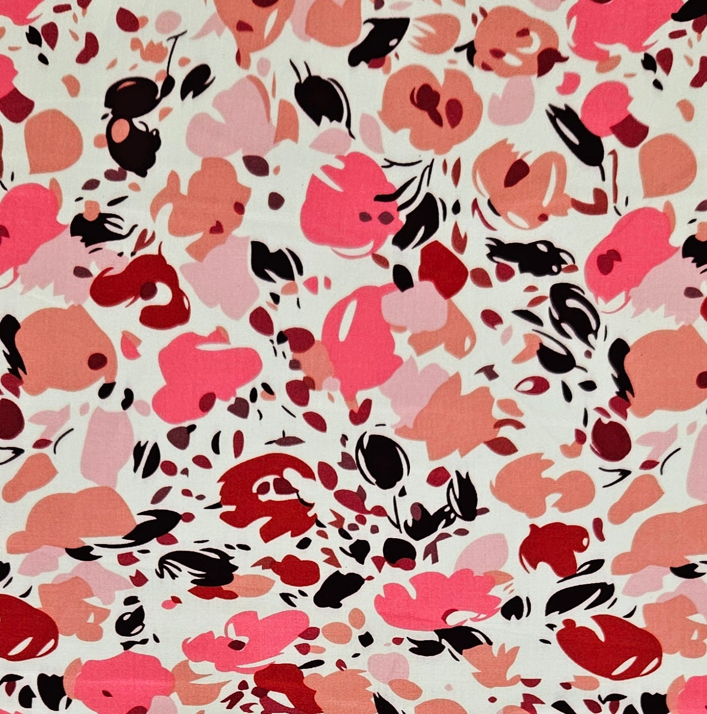 RAYON - Splotches Red