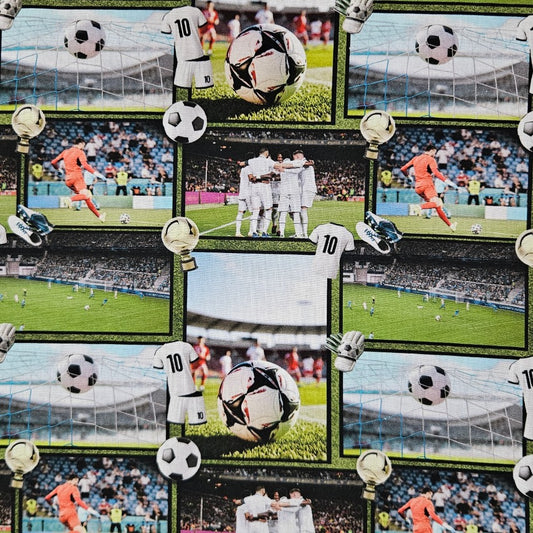 Sports - Soccer Match Collage