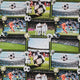 Sports - Soccer Match Collage