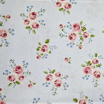 compare product Summer Loft - Roses Blue on White