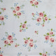 Summer Loft - Roses Blue on White