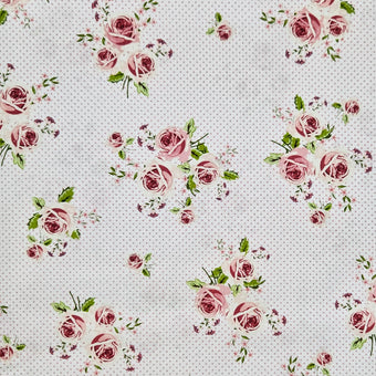 compare product Summer Loft - Roses Pink on White