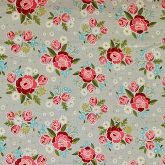compare product Swan Serenade - Florals on Grey