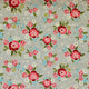 Swan Serenade - Florals on Grey