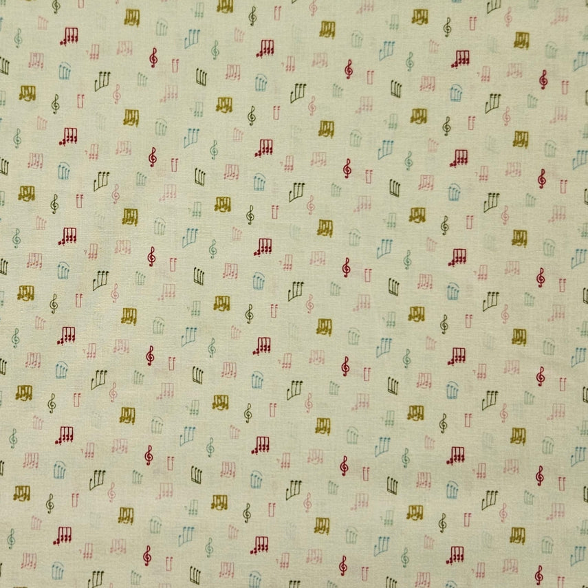 Swan Serenade - Music Notes on Cream