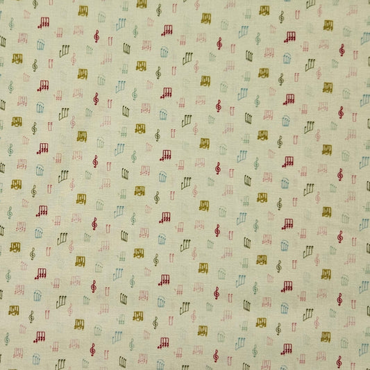 Swan Serenade - Music Notes on Cream