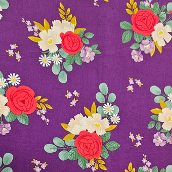 compare product Sweet Picnic - Florals on Purple