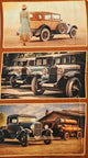 Craft Panel - Timeless Travels - 3 Scene Vintage Cars