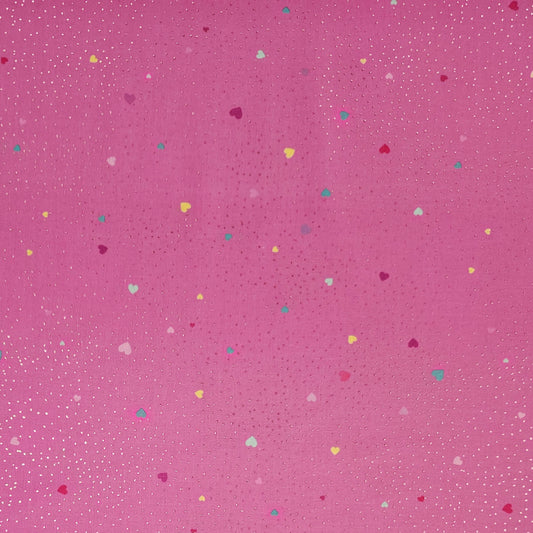 Unicorn Love - Hearts on Pink