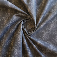 Quilt Backing - Vine - Black