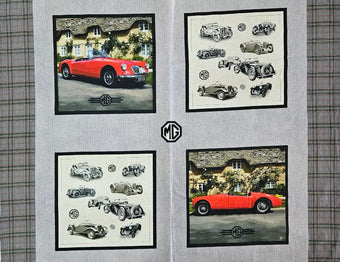 compare product Craft Panel - MG Vintage Cars Tartan