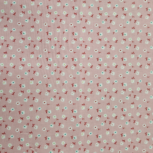 Vintage Happy 2 - Flowers on Pink