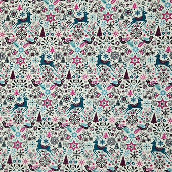 compare product Liberty - A Woodland Christmas - Wonderland B Aqua