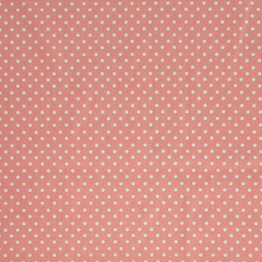 White Spots on Peach Pink